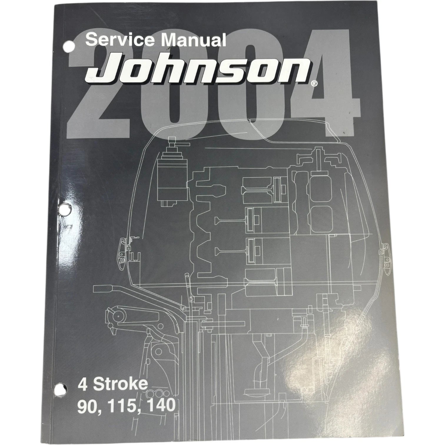 Service Manual for Evinrude Johnson 90/115/140 HP (2004) 5005661