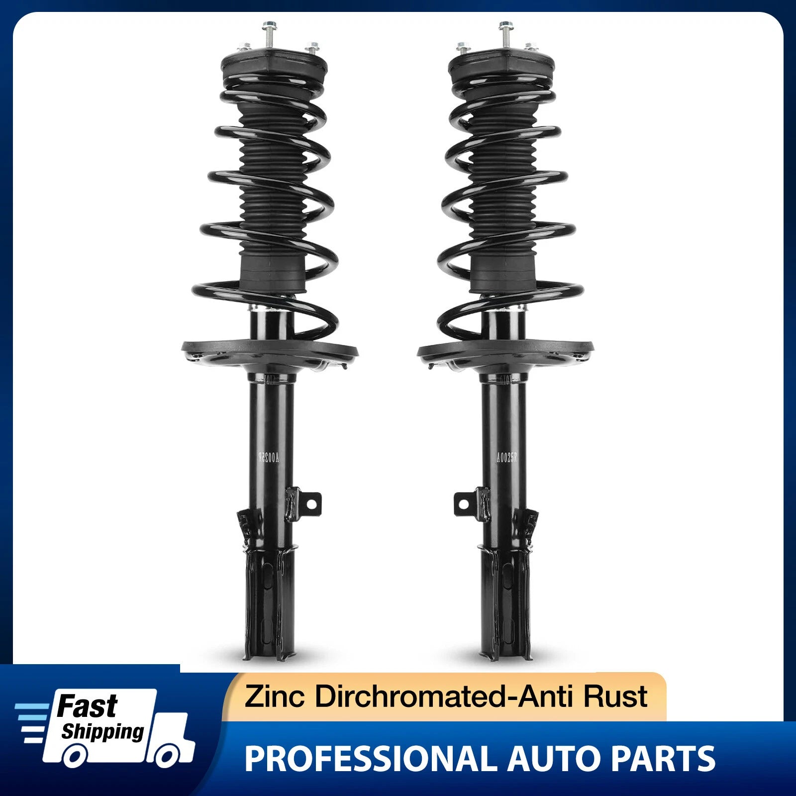 Rear Shocks Struts with Coil Spring for Toyota Camry & Avalon (2007–2012)
