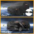 Waterproof All Weather Car Cover for Toyota Sienna (2011–2023) 190T-PU Zipper