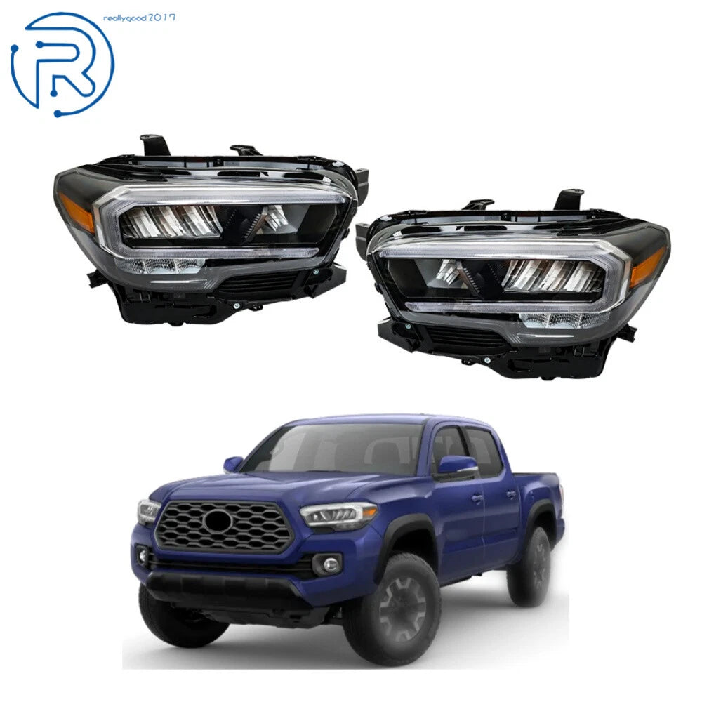 2X LED Headlights for Toyota Tacoma Limited/TRD (2020–2023)