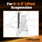 Off-Road Rear Lift Kit for Nissan Frontier (2005–2021) 0-3.5" Suspension