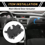 HVAC Air Door Actuator Heater Blend for Ford Expedition (2018) No.FL3Z19E616C
