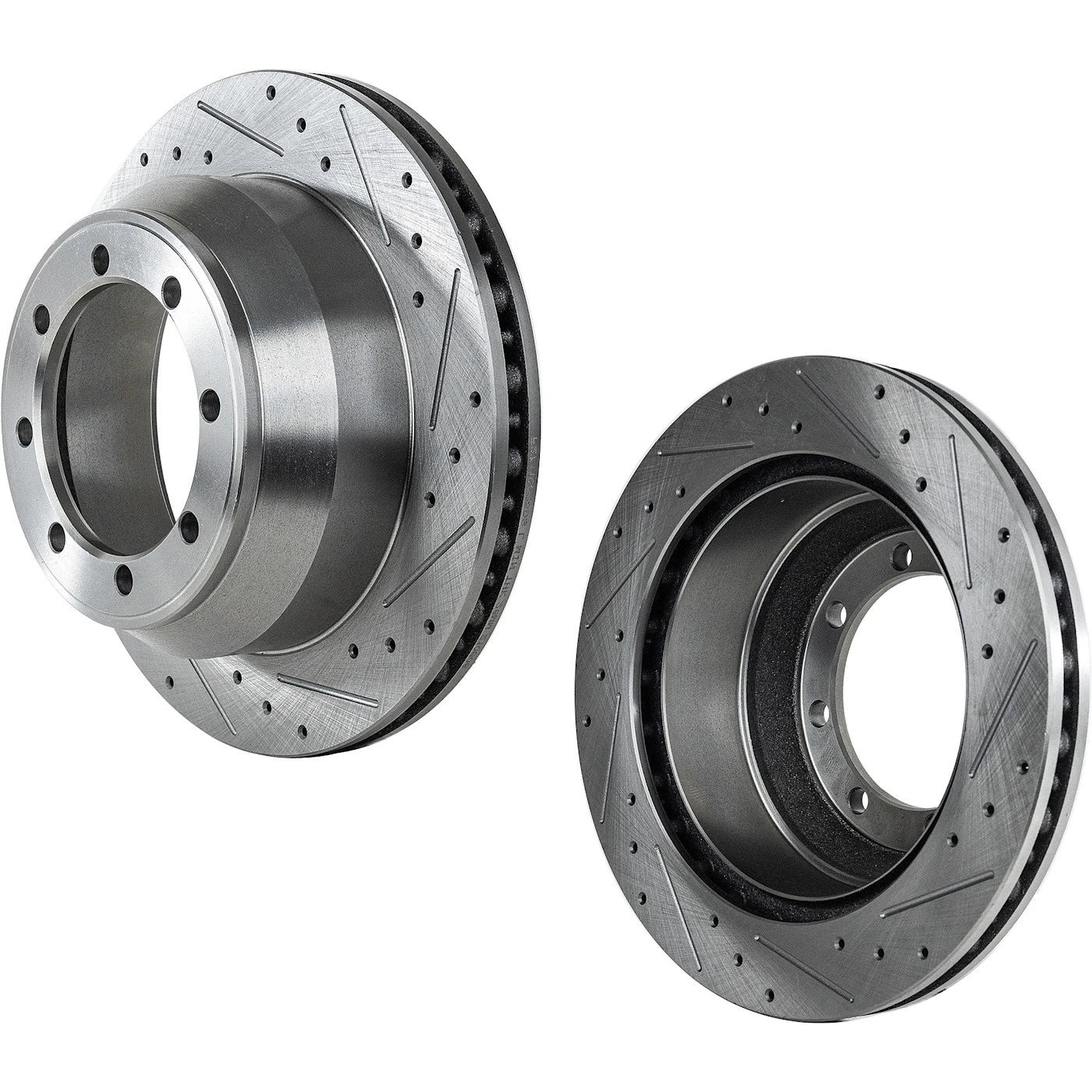 Brake Disc Set for Ford F-250 Super Duty (2012) Cross-drilled RWD