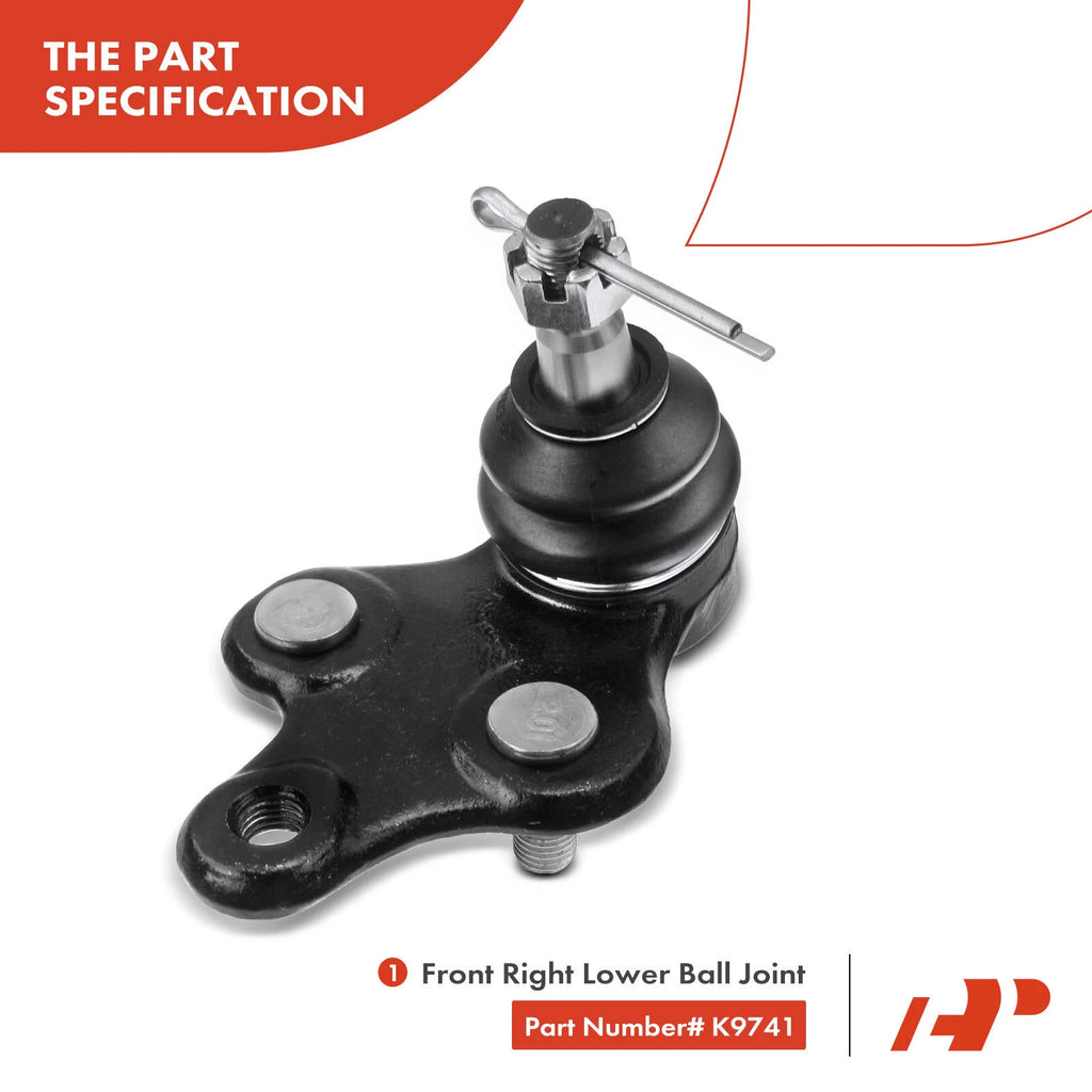 Inner & Outer Tie Rod End Ball Joint for Toyota Paseo (1992–1999)