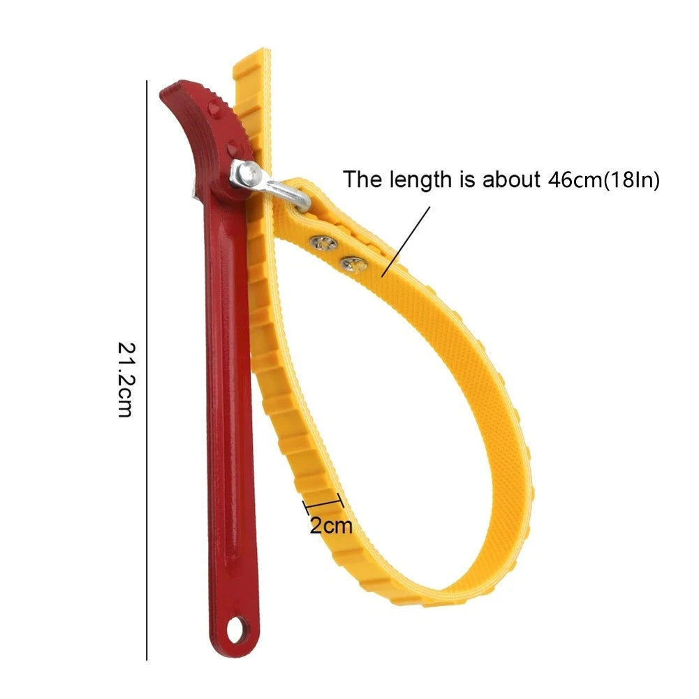 8-Inch Belt Wrench Puller for Oil Filter and Pipeline (Universal)