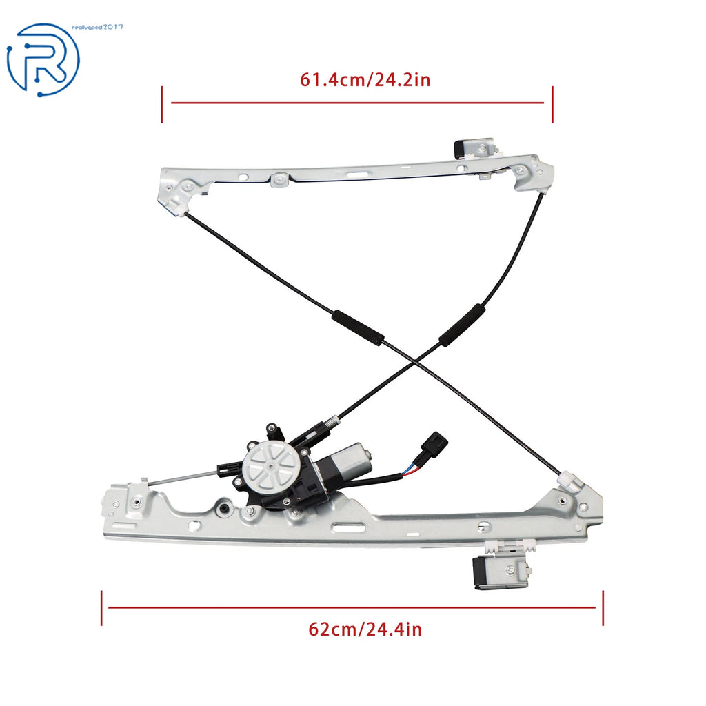 Power Window Regulator with Motor for Chevy Silverado GMC Sierra (1999-2007)
