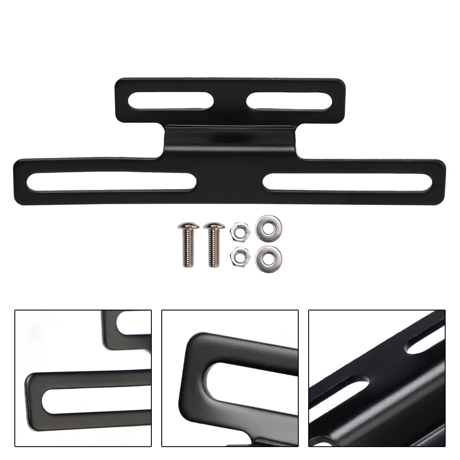 License Plate Frame Holder Bracket for Universal Motorcycle (All Years)