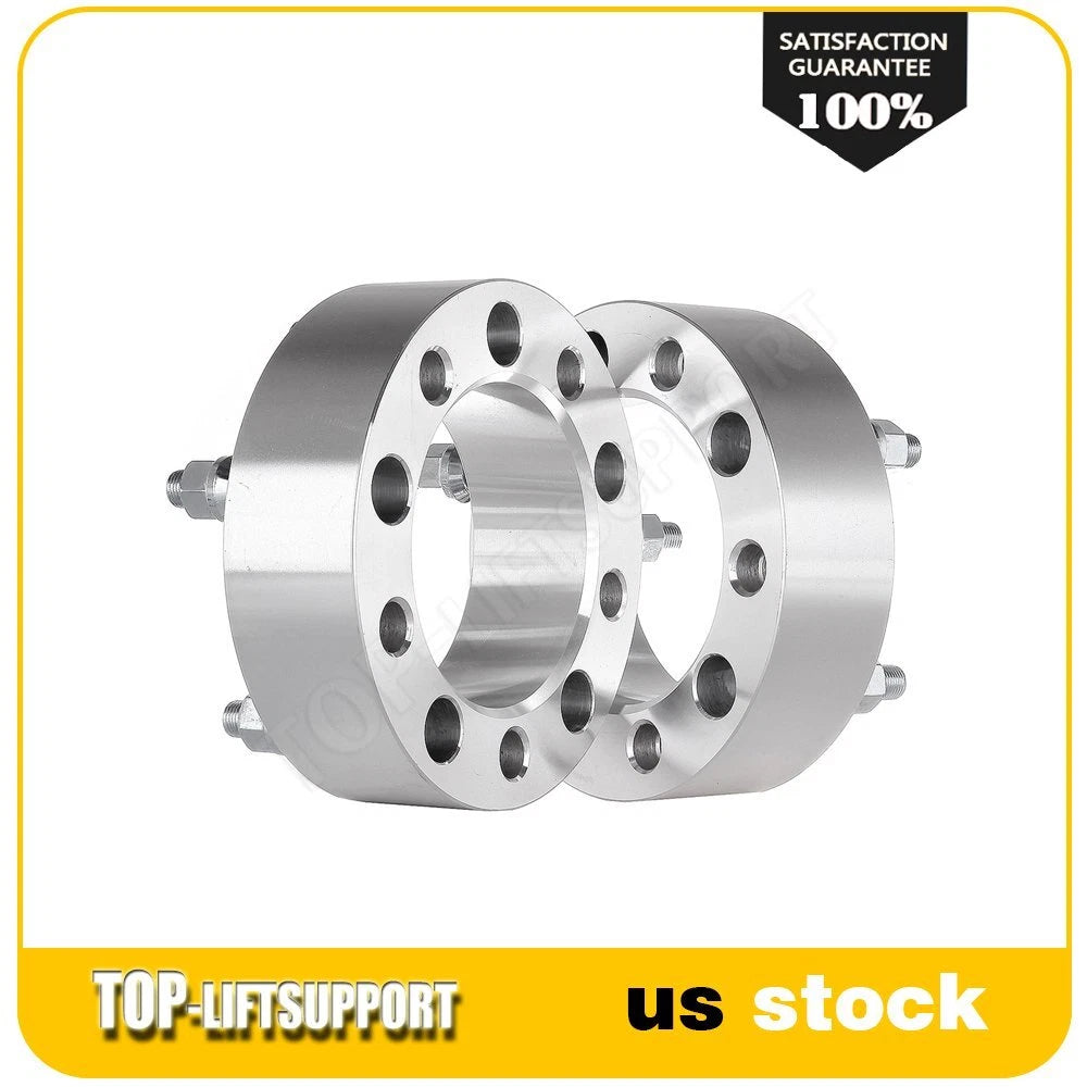 Set of 4 Wheel Spacers 2 Inch for Dodge Ram 1500, Ford F-150, CJ3, CJ5