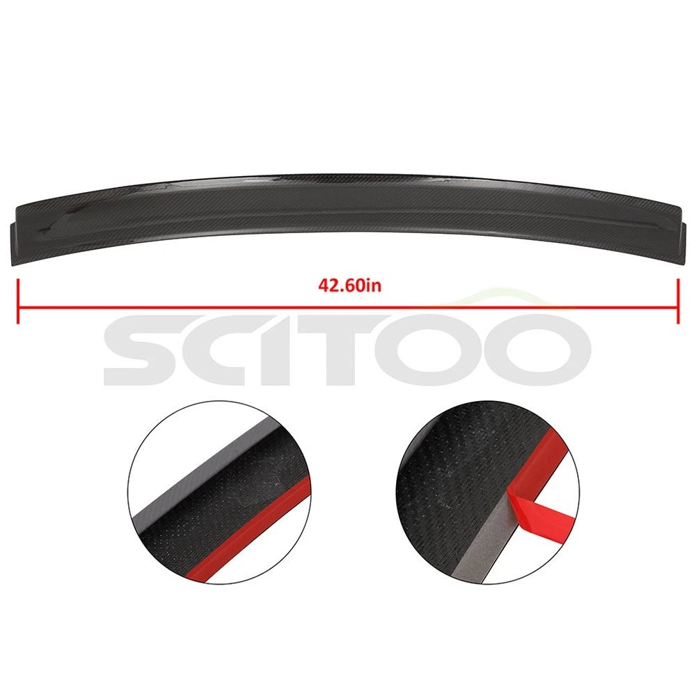 Carbon Fiber Roof Window Spoiler for Mercedes E-Class Coupe W238 (2018–2021)