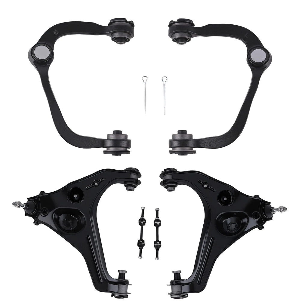 6x Front Upper Lower Control Arms Sway Bar Links for Ford F-150 Expedition (2009–2013)
