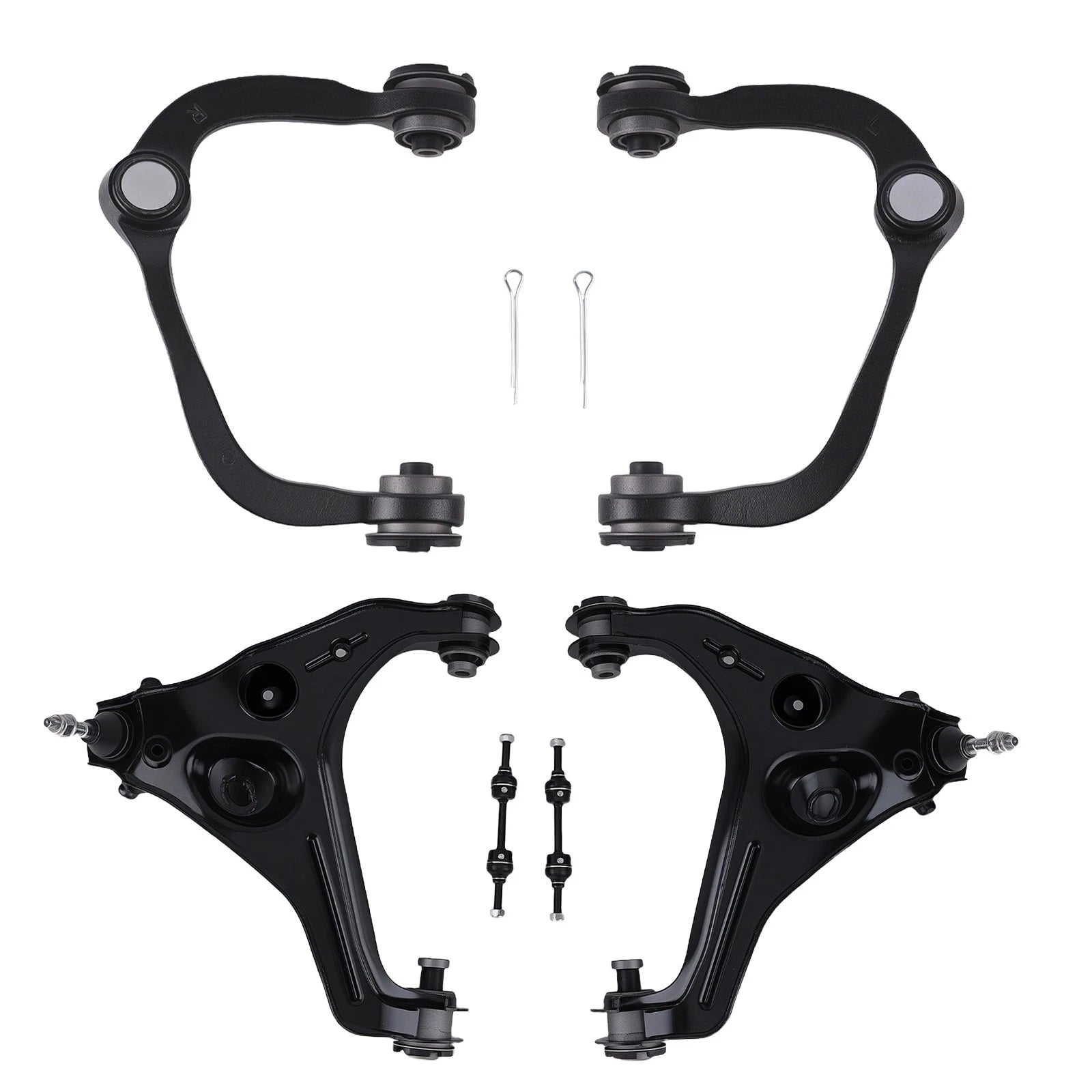 6x Front Upper Lower Control Arms Sway Bar Links for Ford F-150 Expedition (2009–2013)
