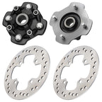 Set of 2 Front L&R Wheel Hubs Brake Disc for Honda Rancher 420, Foreman 500 (2007–2023)