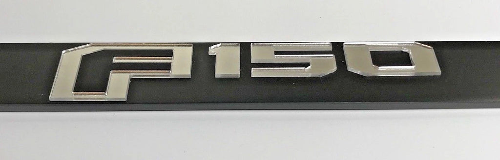 Premium Matte Black License Plate Frame for Ford F-150 (2015–2018)