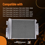 3-Row Radiator Shroud Fan Relay for Chevy Camaro V8 (1967–1969)