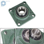 Set of 10 Pillow Block Flange Bearings for UCF208 (1-1/2" Bore)