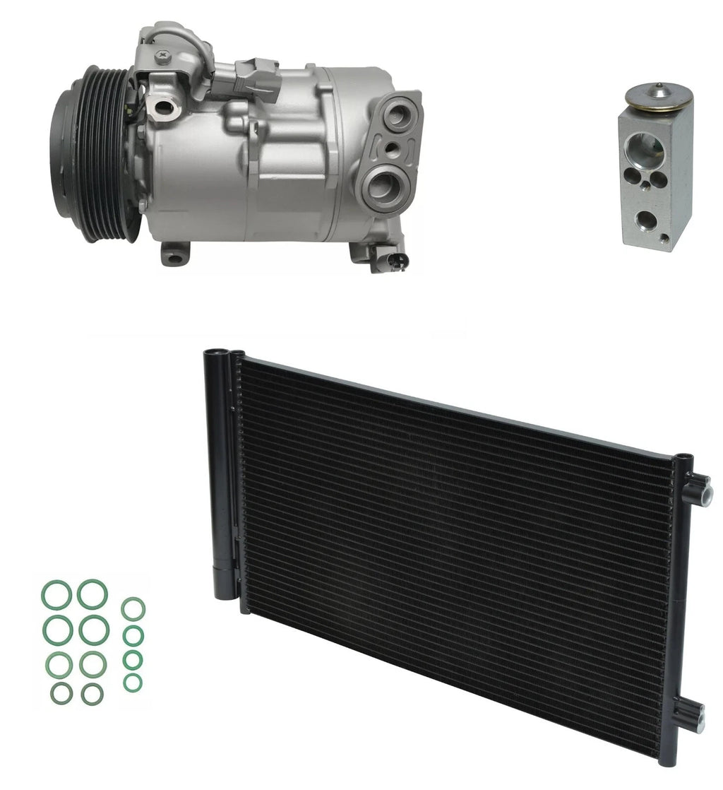 AC Compressor Kit with Condenser for Jeep Renegade 2.4L (2021–2021)