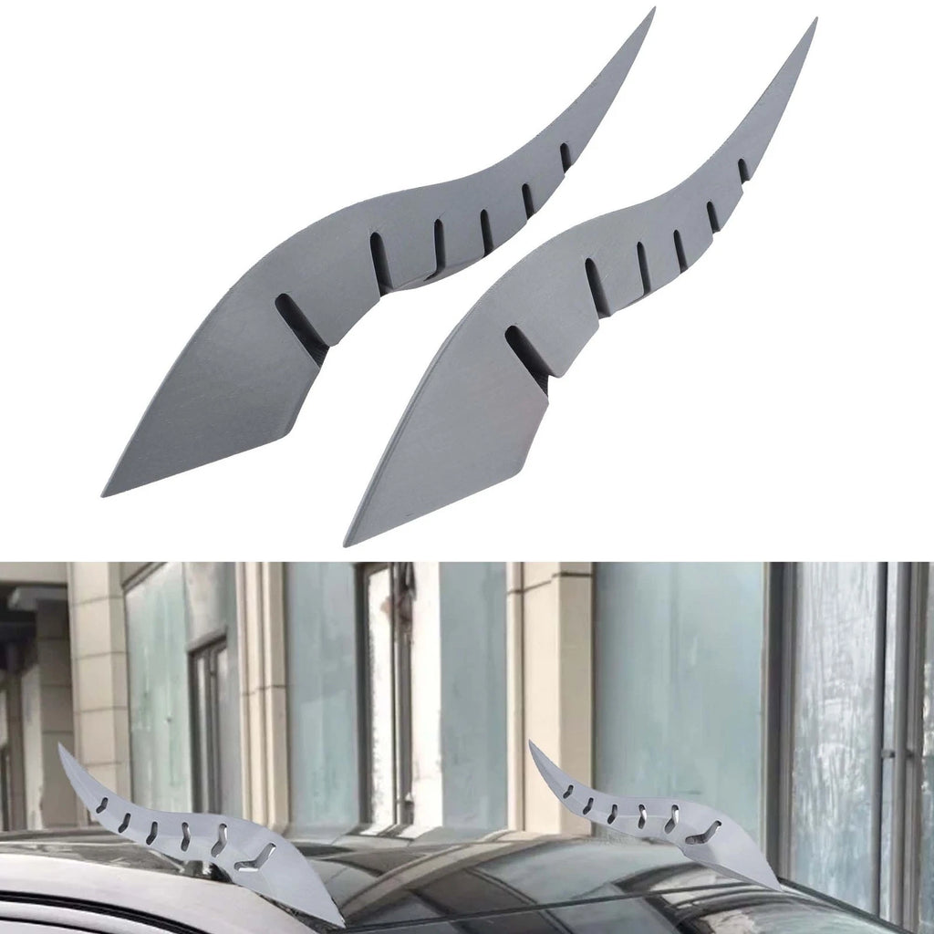 3D Bull Stickers for Car Roof Decoration - Horn Design