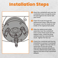 Crankshaft Front Seal Wear Sleeve Remover Installer for Cummins ISX15/12 (2007–2023)