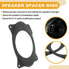 2X Speaker Spacer Ring Adapter for Toyota Corolla (2007–2018)