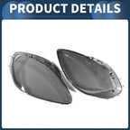 Pair Headlight Lens Covers for Chevrolet Corvette C6 (2005–2013)