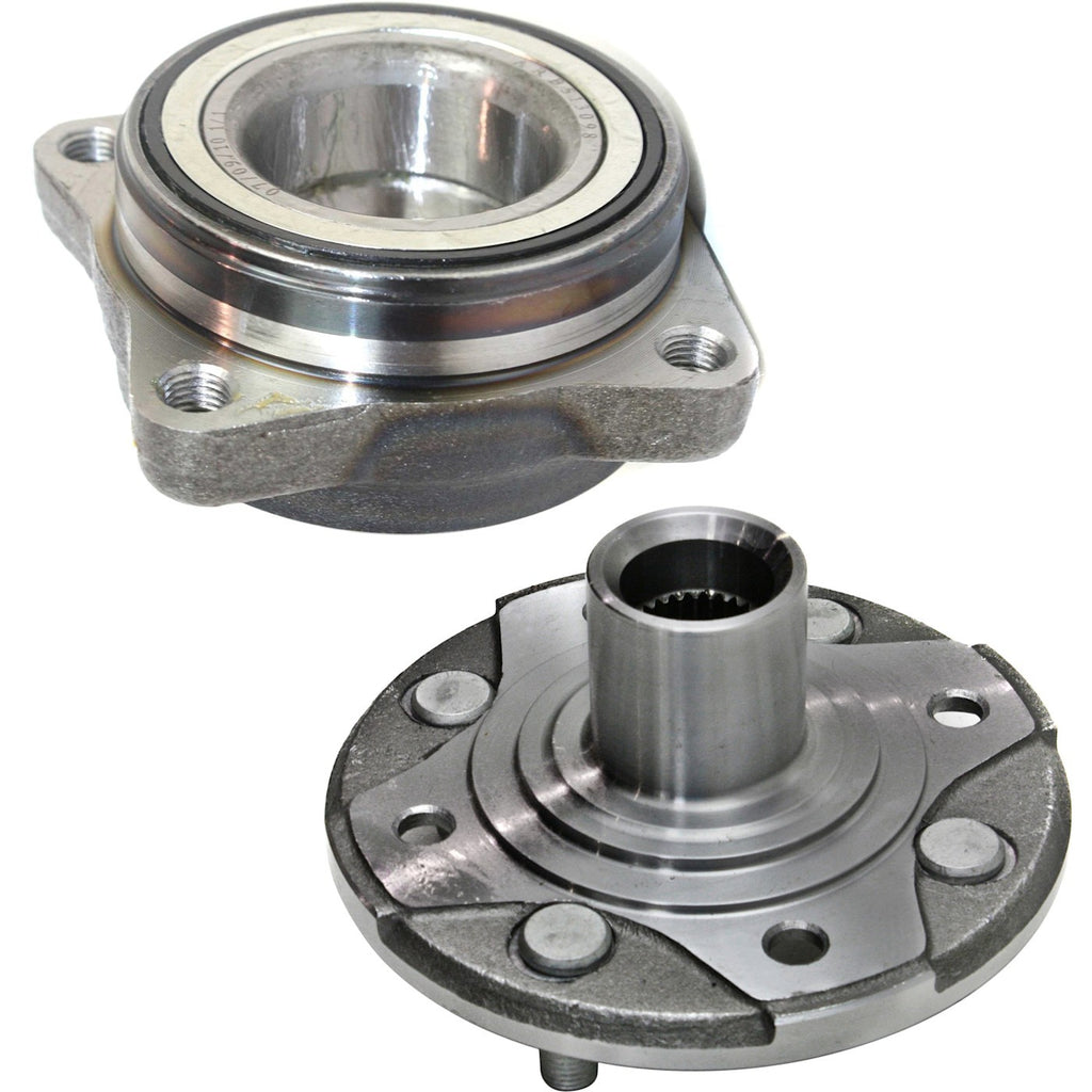 Wheel Hubs for ABS Vehicles (Front Driver/Passenger Side)