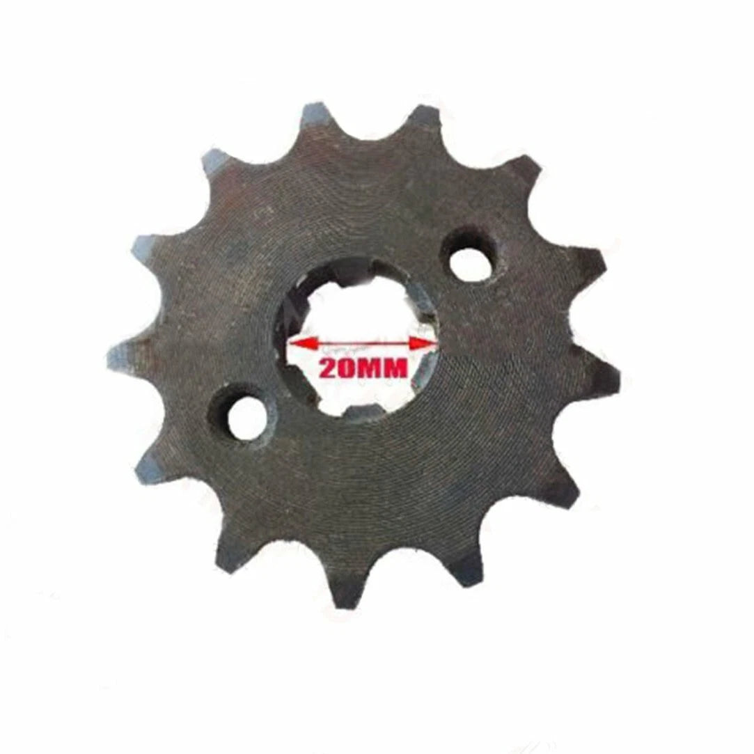 20mm 13T Front Sprocket Cog for Pit Trail Dirt Bike ATV Quad (420 Pitch)
