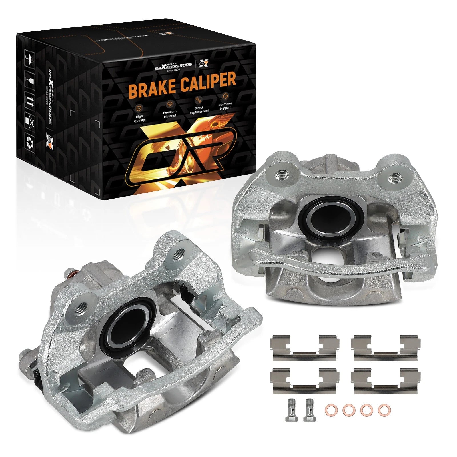 Rear Disc Brake Calipers for Buick Enclave and GMC Acadia (2007–2017)