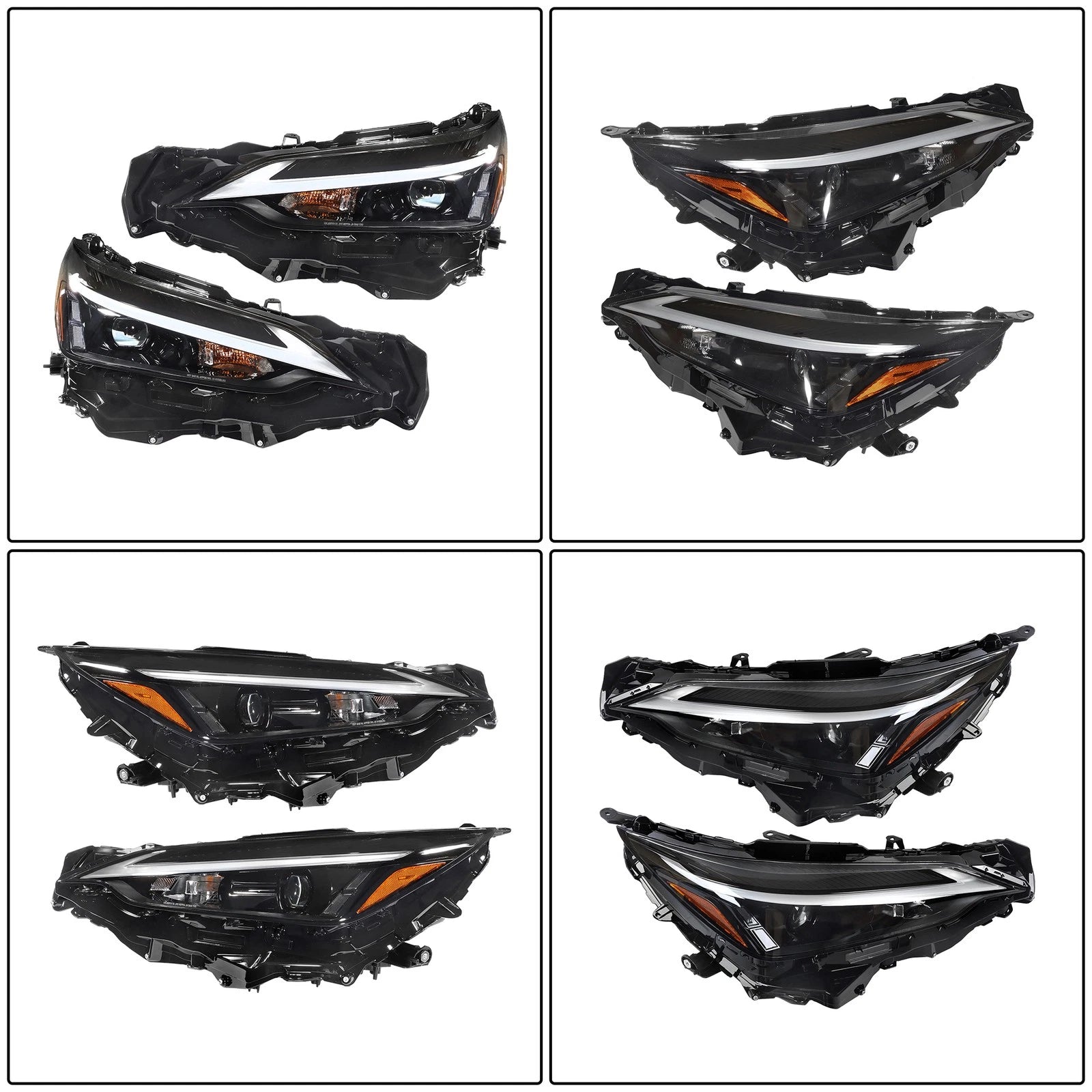 2X LED Headlight Assembly for Lexus NX250/350/350h (2022–2025)