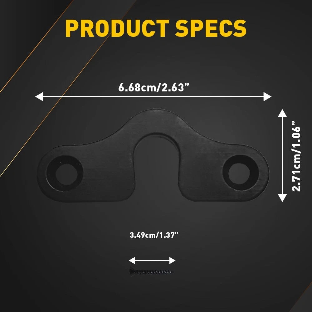 Set of 2 Black Sun Visors for Jeep Gladiator JL Wrangler (2018–Present)