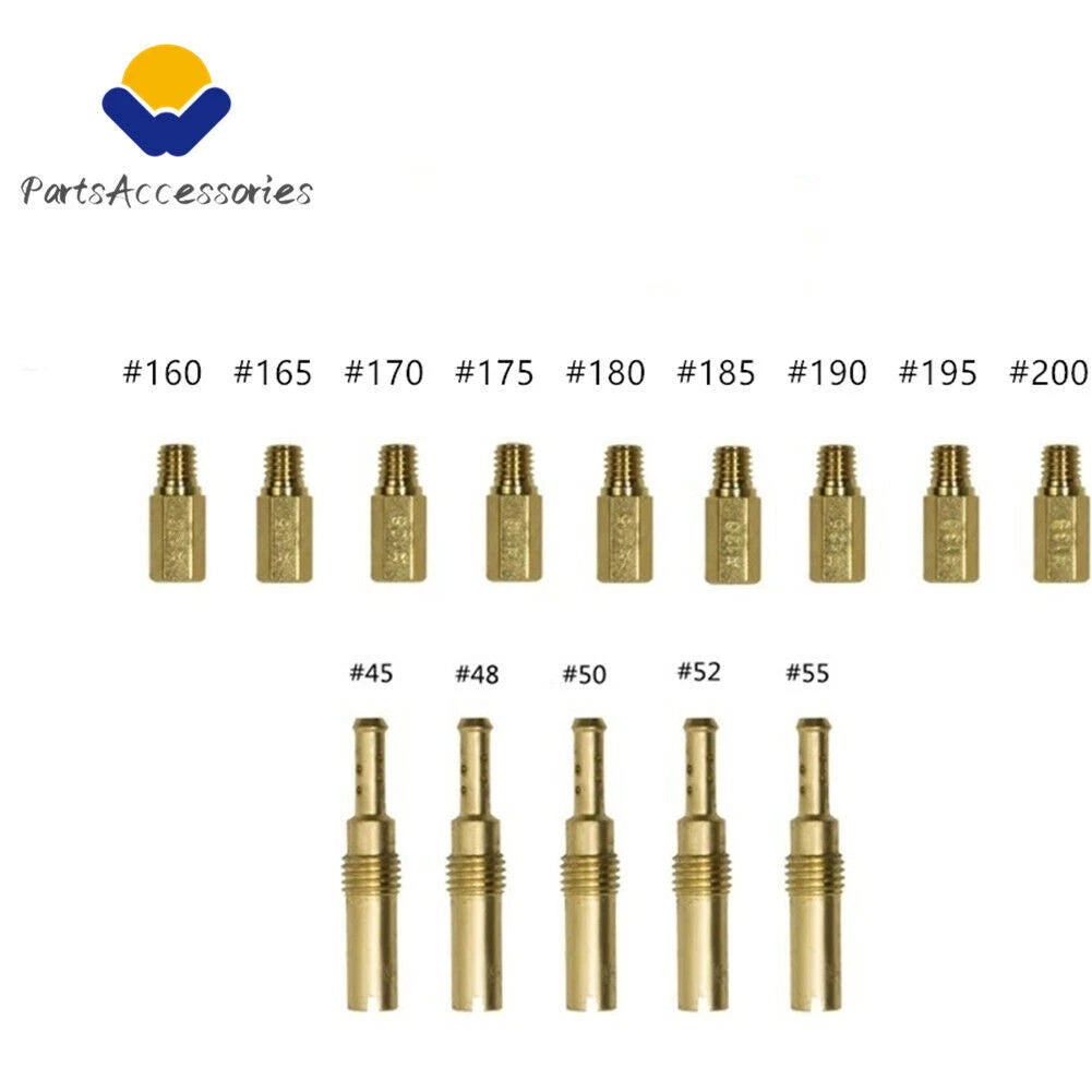 Main Jet & Slow Pilot Jet Kit for PWK Keihin OKO CVK PWM