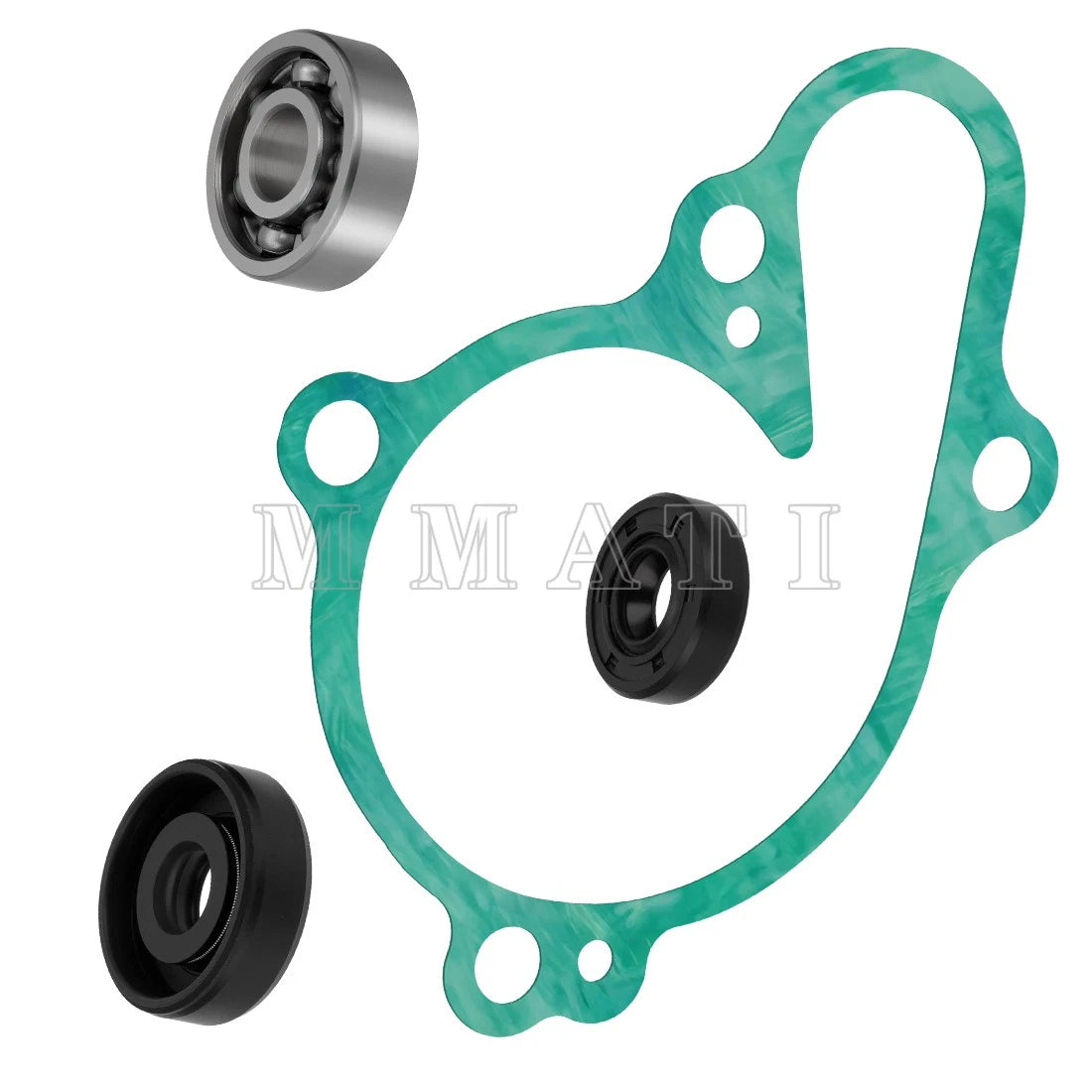 Water Pump Repair Kit for Yamaha YZ125 YZ125X (2005–2024)