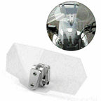 Universal Adjustable Windshield Extension Deflector for Honda Yamaha (T9)