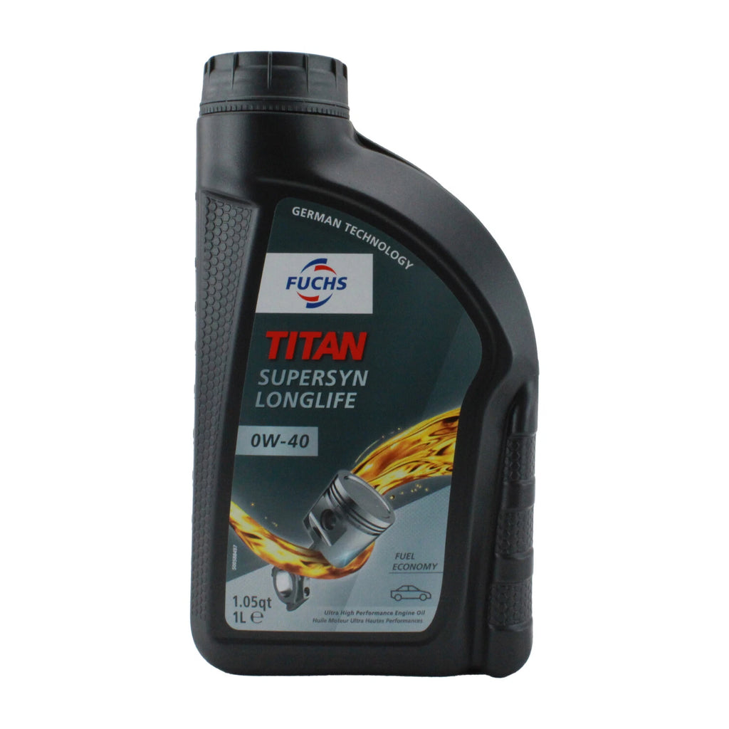 Fuchs TITAN SUPERSYN LONGLIFE SAE 0W-40 Engine Oil 1L for BMW Mercedes