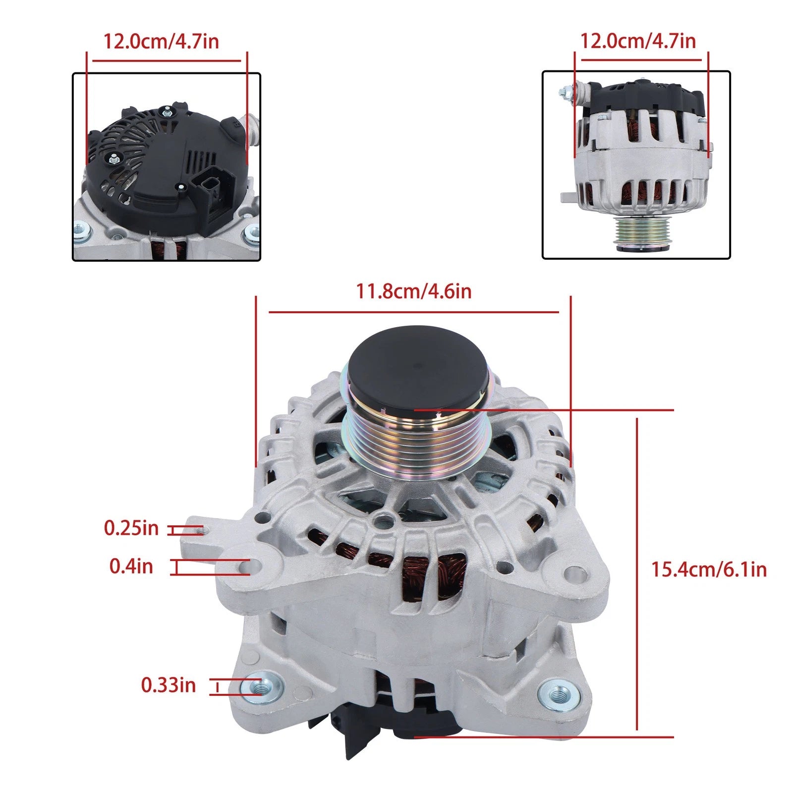 Alternator for Nissan Rogue (2014–2018)