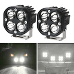 2Pcs LED Cube Pods Work Light for Offroad Vehicles (Universal)