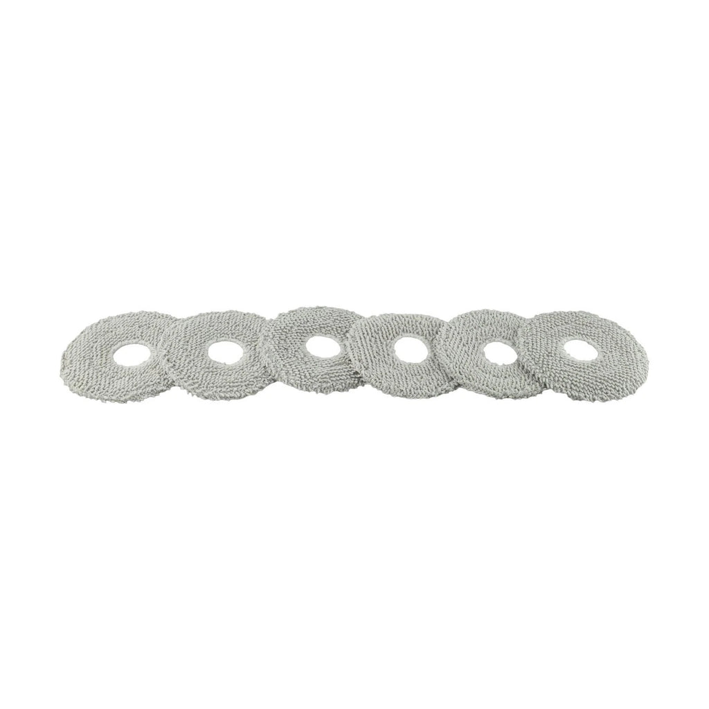 Set of 6 Mop Cloths for Various Robot Vacuums