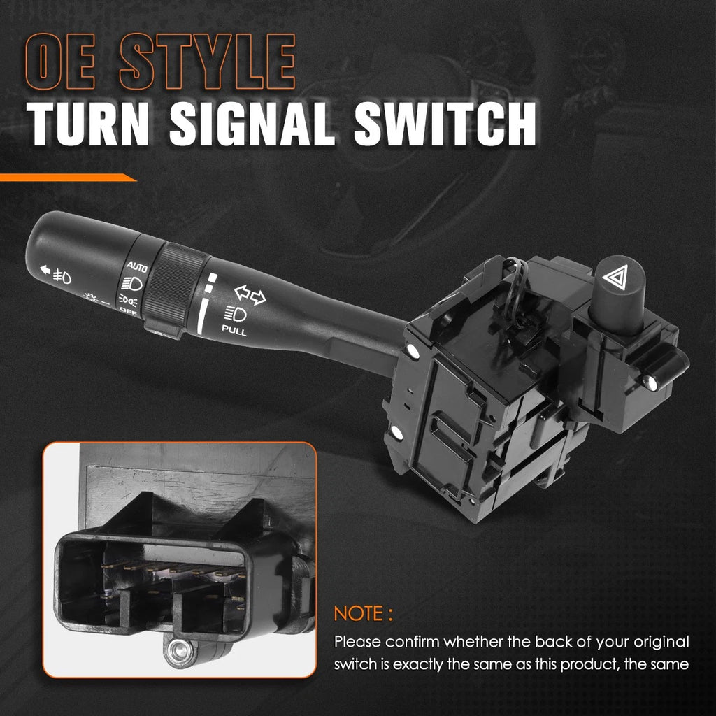 Combination Switch for Jeep Grand Cherokee (1999–2004) w/ Auto Headlamps & Fog Lamps