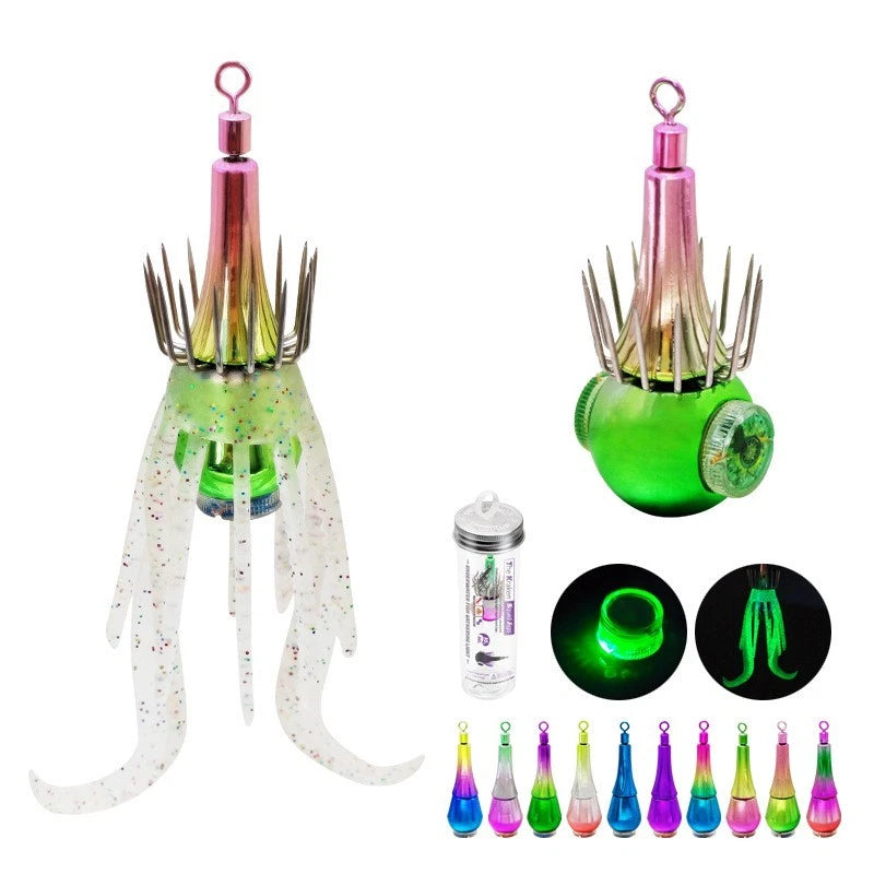 Submersible Glow Lure for Night Fishing (Boat Shore Use)
