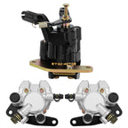 Front & Rear Brake Caliper w/Pads for Yamaha Warrior 350 YFM350X (1989–2001)