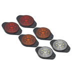 9LED Side Marker Lamp for Car Truck Bus Trailer Lorry Tractor