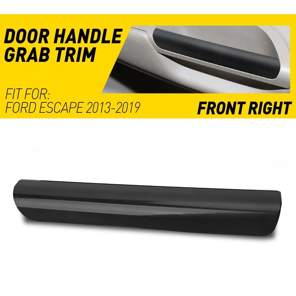 Front Passenger Door Handle Trim for Ford Escape (2013–2019) Black