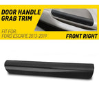 Front Passenger Door Handle Trim for Ford Escape (2013–2019) Black