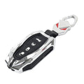 Silver Key Fob Cover Protector Case for Dodge Ram 1500 (2019-2024)
