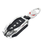 Silver Key Fob Cover Protector Case for Dodge Ram 1500 (2019-2024)