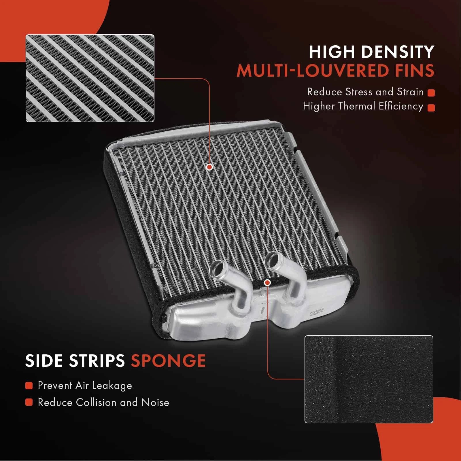 Heater Core for Ford F-Super Duty, F-150, F-250, F-350 (1980–1986)