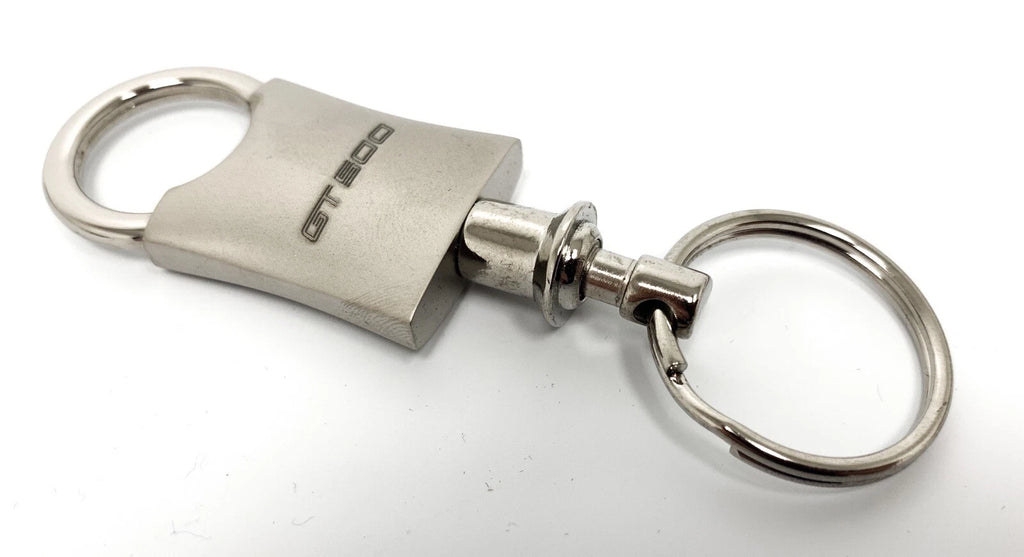 Satin Spring Loaded Key Chain Licensed for Shelby Mustang GT500 (2007–2022)