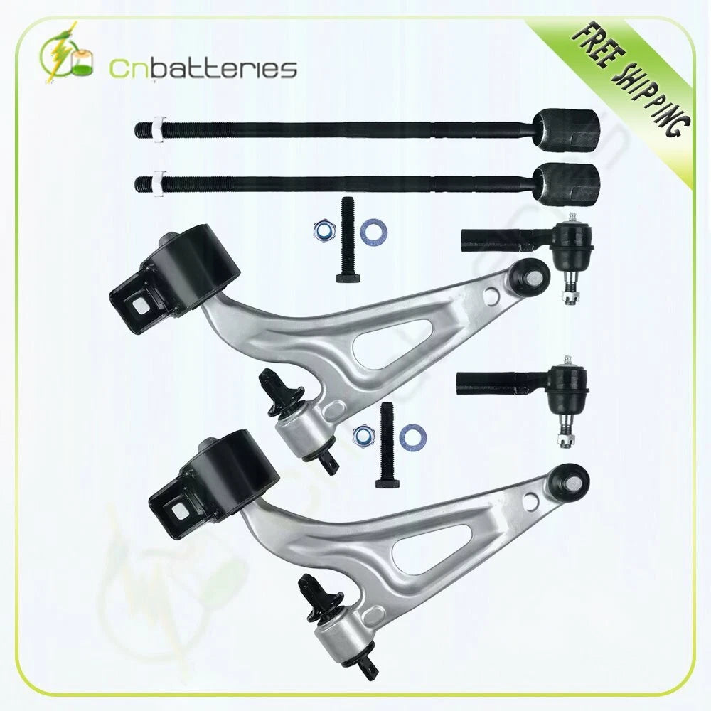 Lower Control Arm & Inner Outer Tie Rods for Ford Freestar Mercury Monterey (2004–2007)