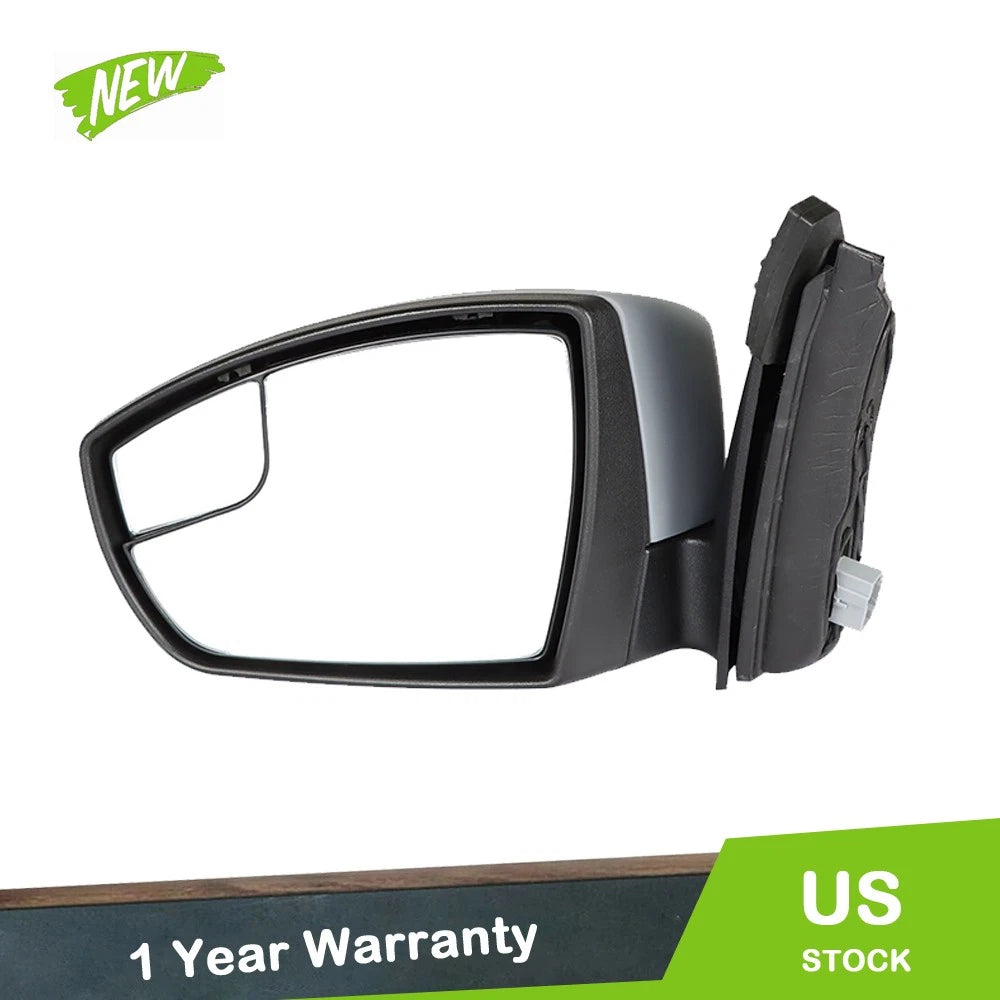 Driver Side Reversing Mirror Left with Light for Ford Focus (2015–2018)