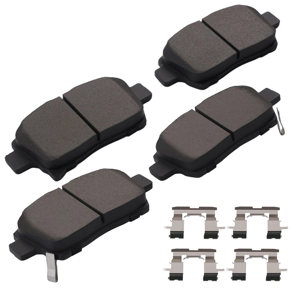 Front Ceramic Brake Pads Kit for Toyota Celica (2000), Echo (2001–2005), Prius (2001–2009)