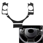 4X Steering Wheel Cover Trim for Lexus IS250 NX200 200t 300h (2014–2017) Carbon Fiber